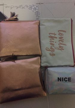 Makeup bags!