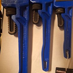 ProSource PIPE WRENCHES.   14,10,8...