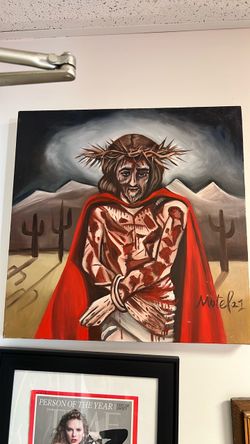 Original Oil Painting on Canvas 18”x18”