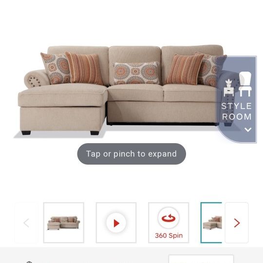 Bobs 2024 playroom sectional