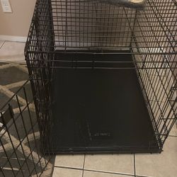 Large Size Dog Crate 2 Doors