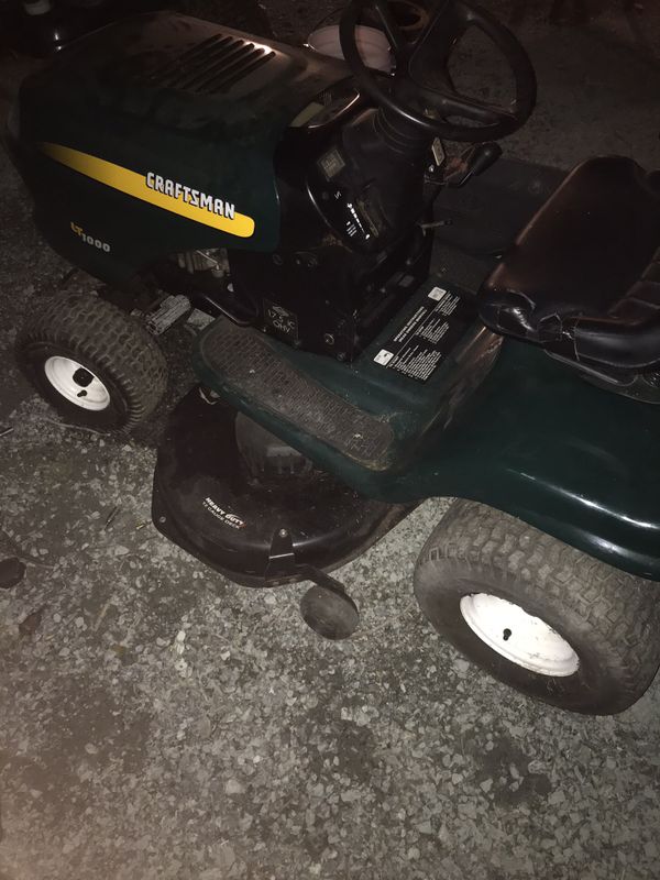 1998 craftsman LT1000 riding mower for Sale in Burlington 