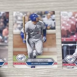 Los Angeles Dodgers Limited Edition Sports Crate Cards