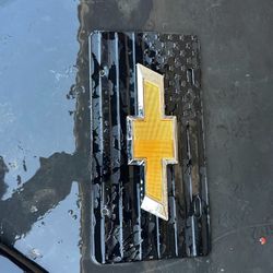License Plate Chevy 