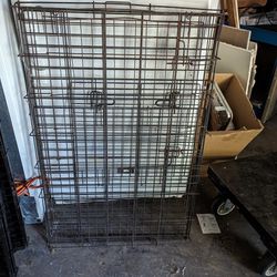 Dog Crate Large And Small $15 Each