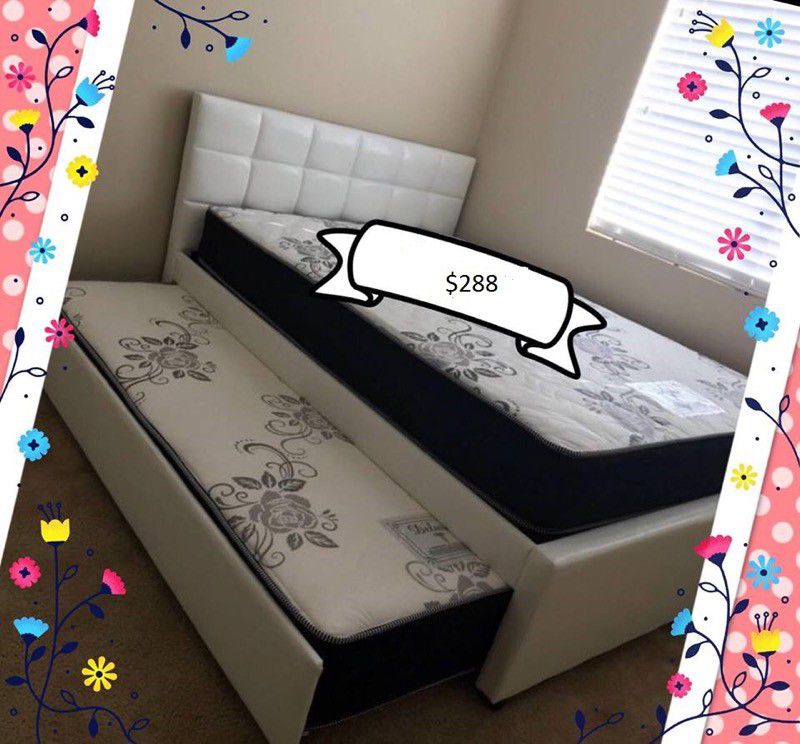 Full size trundle bed