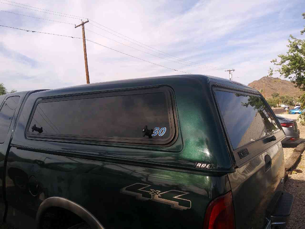 Truck camper shell
