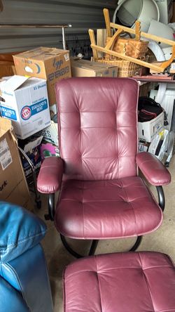 Chair and ottoman