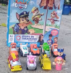Paw patrol vehicles and new game bundle