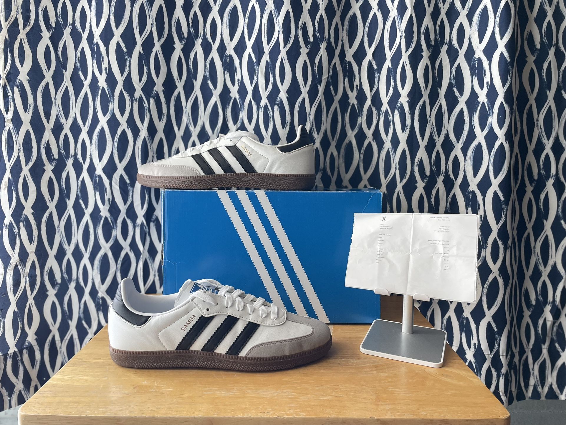 Adidas Samba Vegan White Gum  (size 7.5)