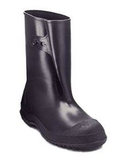 New Men Size Medium - M (8-9.5), Black Rain Boot / Overshoe PVC