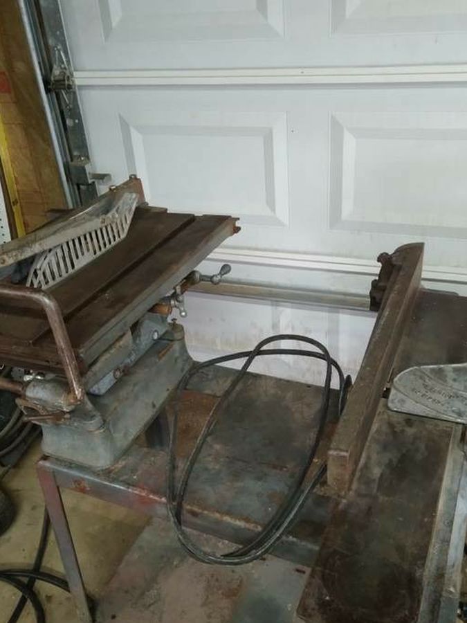 Vintage Delta Saw And Jointer
