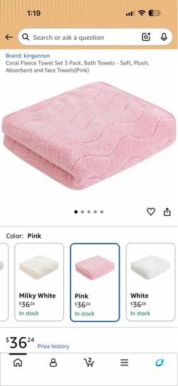 Towels set of 3