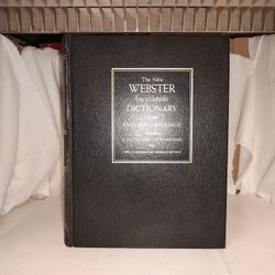 The New Webster Encyclopedic Dictionary of the English Language 1971 Vintage HC 