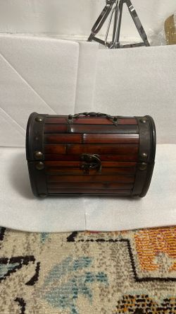 Wooden Bamboo Chest 