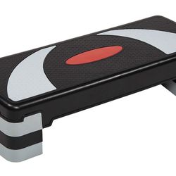 BalanceFrom Adjustable Workout Aerobic Stepper Step Platform Trainer