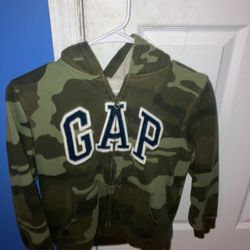 Gap Camo Kids Hoodie Fur Inside Kids Us Large