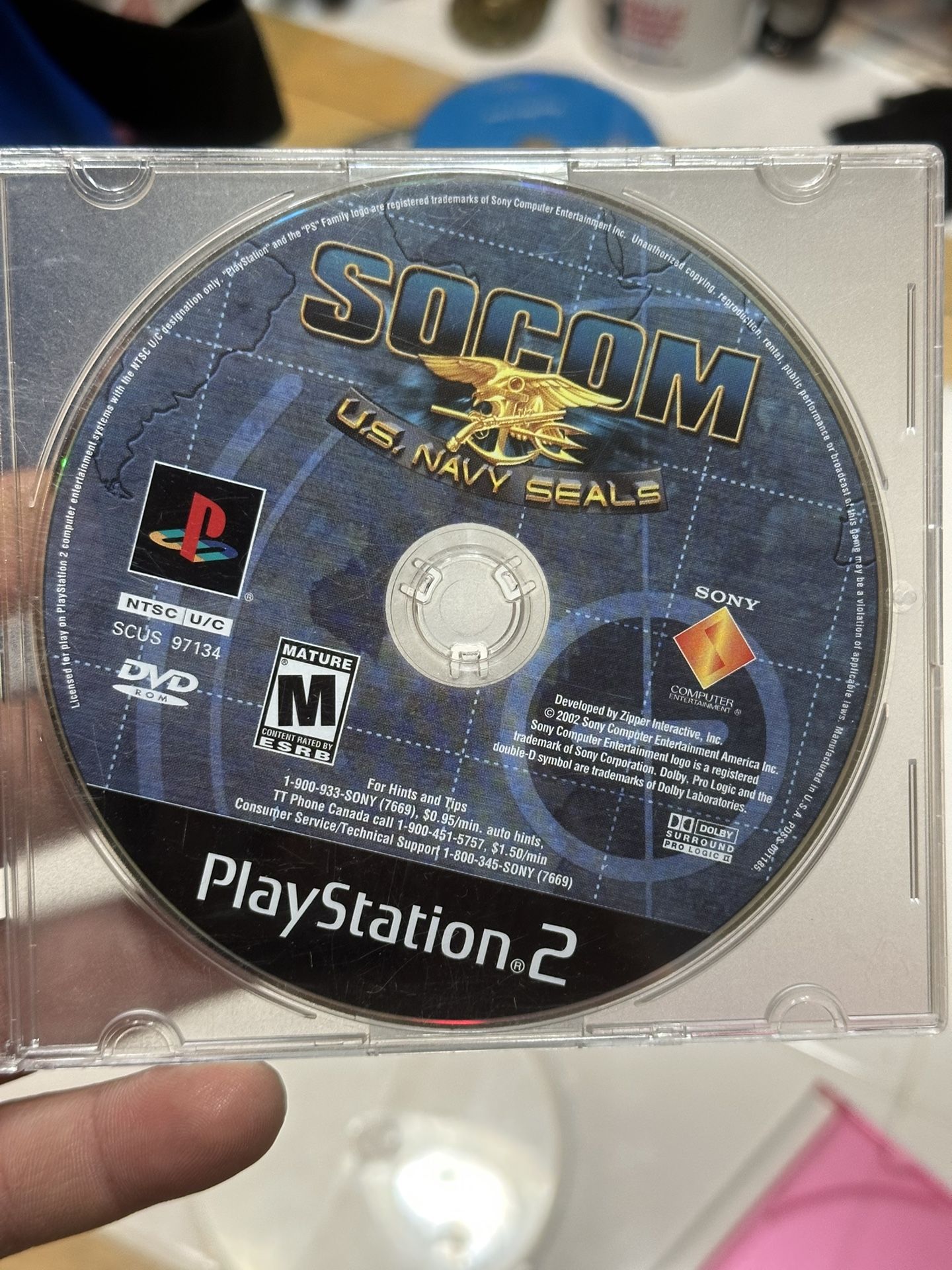 Playstation 2 - SOCOM US Navy Seals