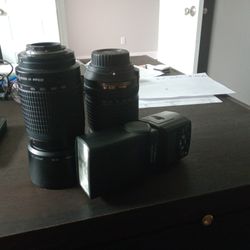 Nikon DSLR Lenses And Flash