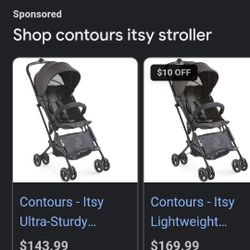 Contours Itsy Stroller NEW 