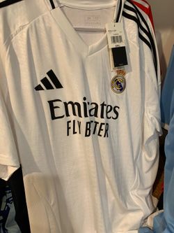 Authentic Real Madrid jersey white 2xl new