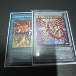 SYNCHRO RUMBLE CRIMSON DRAGON YUGIOH