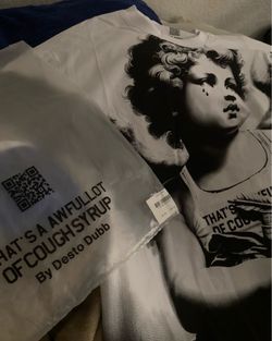 whole lotta cough syrup cupid tee