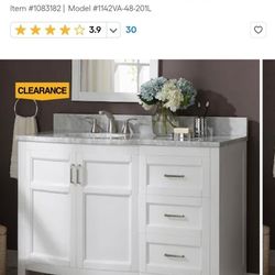 48inch Vanity With Sink