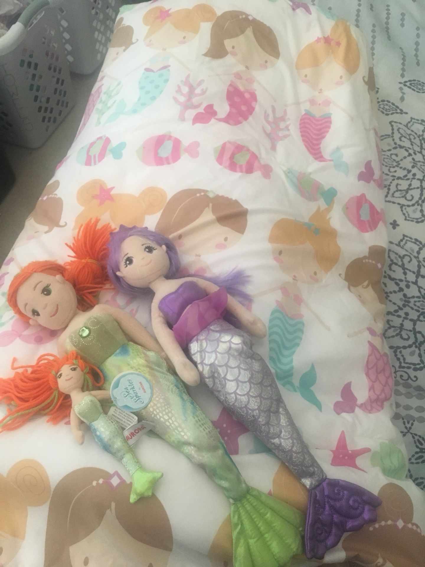 Twin Mermaid Comforter Set