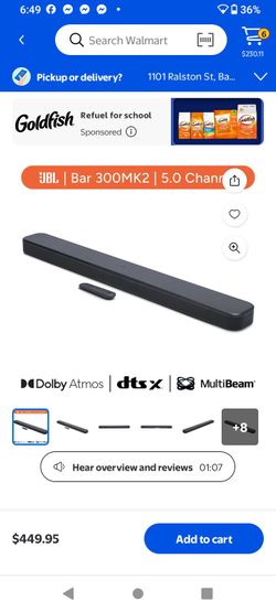JBL Bar 300MK2 5.0 Channel Soundbar