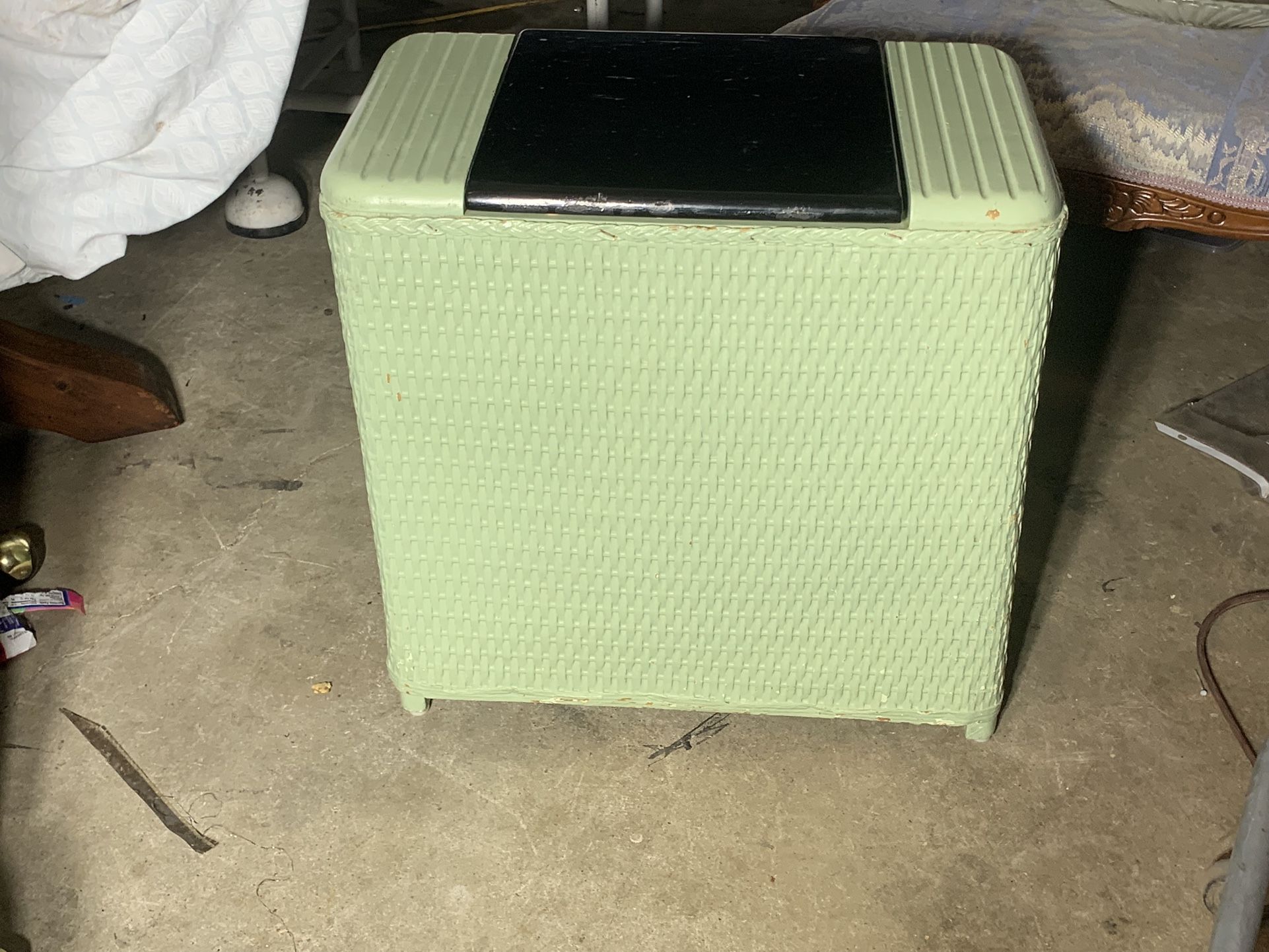 Mid Century Modern Clothes Hamper 