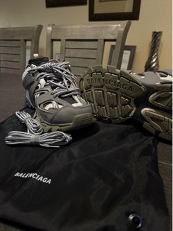 Balenciaga track grey size 10.5 men