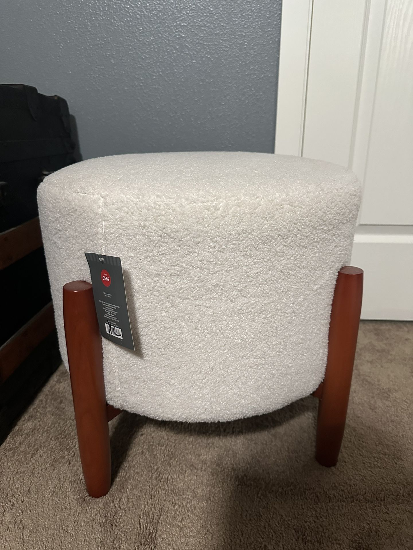 Ottoman- Soft Modern Mid Century