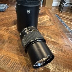 MINOLTA Celtic 135mm Camera Lens 1:35 Made in Japan with case