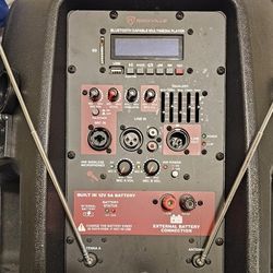 PA Bluetooth Speaker Rockville RAM15BT v2