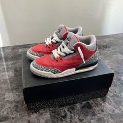 Jordan 3 Fire red 