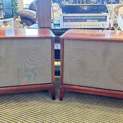 Vintage Utah 3-Way Speaker Pair