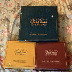 Lot of 3 Trivial Pursuit games