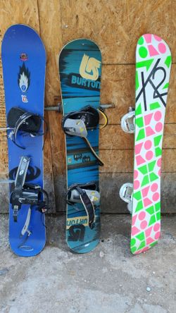 Snowboards K2 Burton