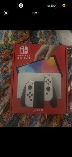 Nintendo Switch OLED White Model Box