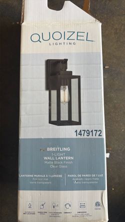 Quoizel Breitling 1-Light Outdoor Wall Lantern