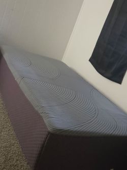 Brand new purple mattress and adjustable frame