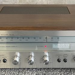 Vintage Technics SA-80 #1 Stereo Receiver In VERY Good Condition 