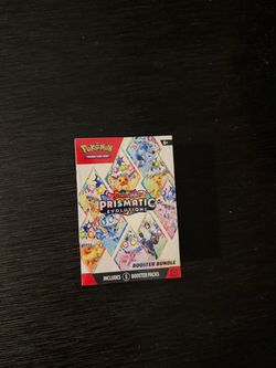 Prismatic Evolution Booster Bundle