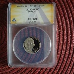 2020-W Jefferson Nickel PF 69