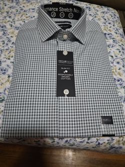 Kenneth Cole Designer Work Shirt for Men's Suits