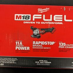 Milwaukee M18 Grinder