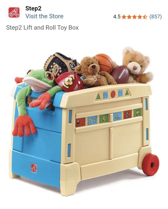 Step 2 durable toy chest $20