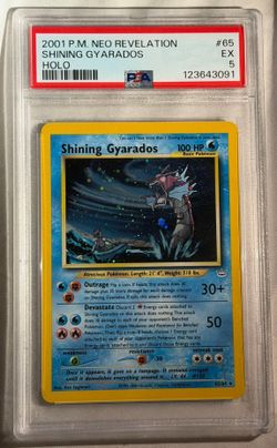 PSA 5 Shining Gyarados