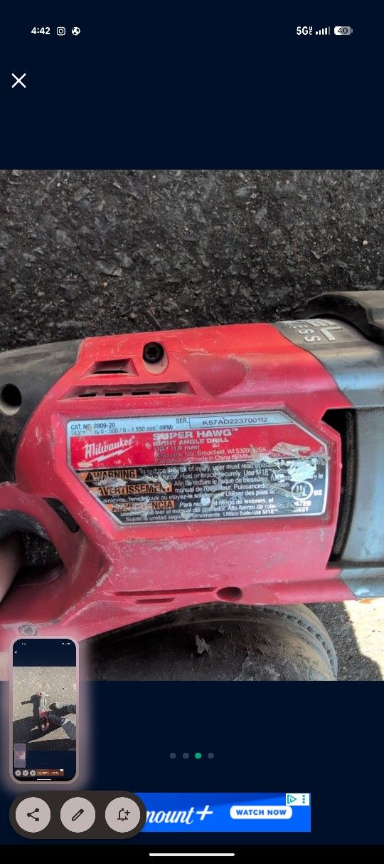 Milwaukee Superhaug Fuel